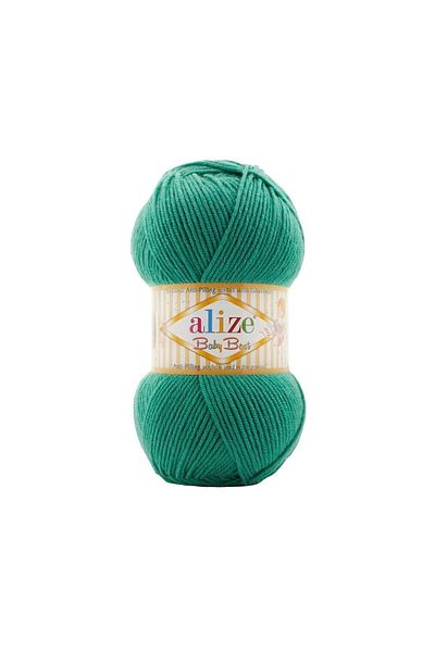 Alize 5 τεμάχια Baby Best 623 Tropical Green 10% Bamboo - 90% Acrylic (αντι-πιλίνγκ ακρυλικό) / 100 Gr - 240 M