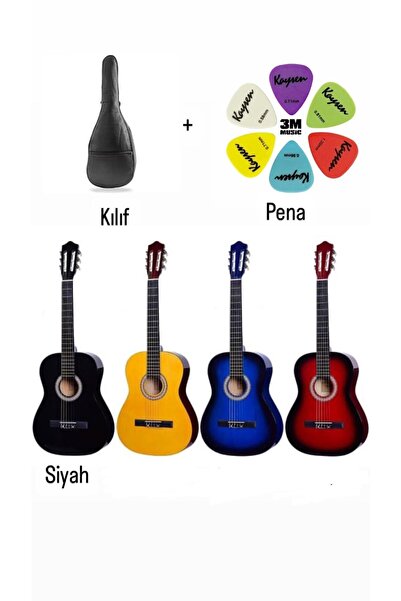 3M Atölye 3m Klasik Gitar 4/4 Tam Boy Gitar Seti