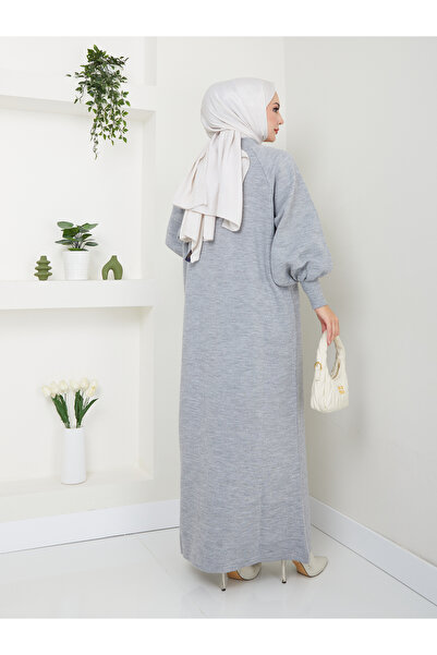 Kirazgym Γυναικείο φόρεμα πλεκτό με μπαλόνι