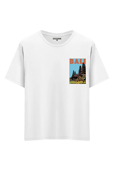 Mounte Bianca Unisex Bali - Oversize kroj T-shirt