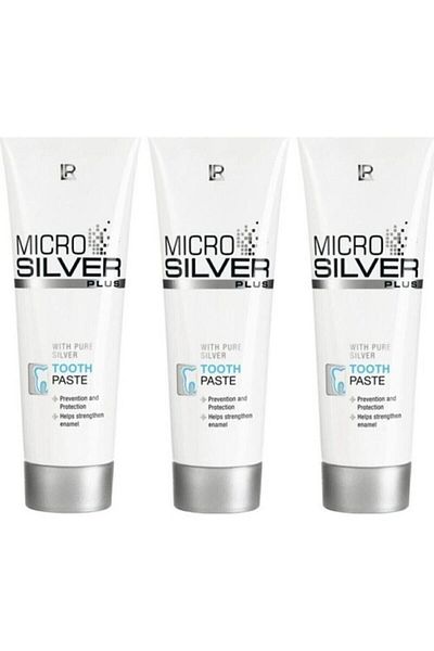 ALLROUND Aloe Vera Microsilver Plus - 75ml Toothpaste + 3 Pieces
