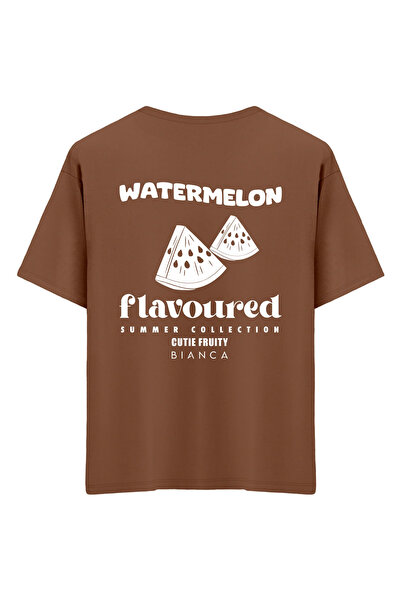 Mounte Bianca Unisex lubenica - Oversize kroj T-shirt