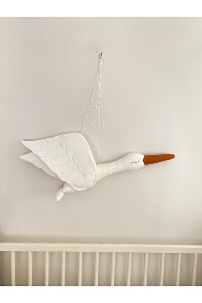minibellababy Leylek Dekor Beyaz Çocuk Odası