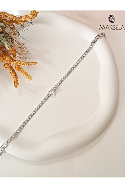 Ebijuteri Su Yolu Kalp Bileklik