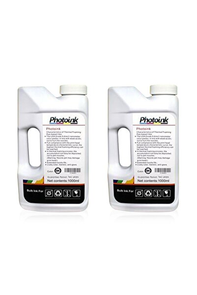 PHOTOINK Epson Ecotank L100 2 Litre Siyah Photoink Mürekkep 100.000 Sayfalık