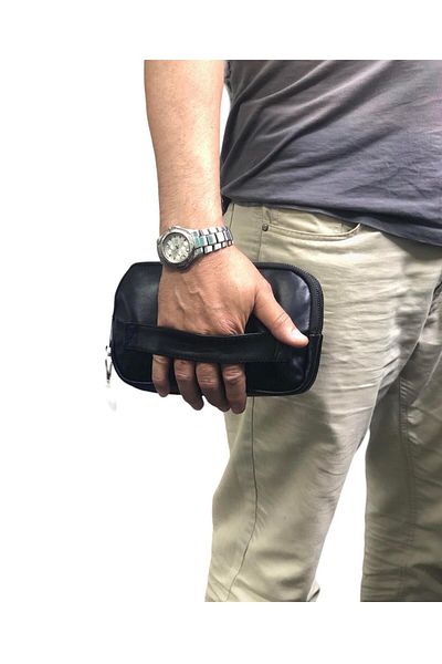 Sir Cliffson Men's Genuine Leather Handbag
