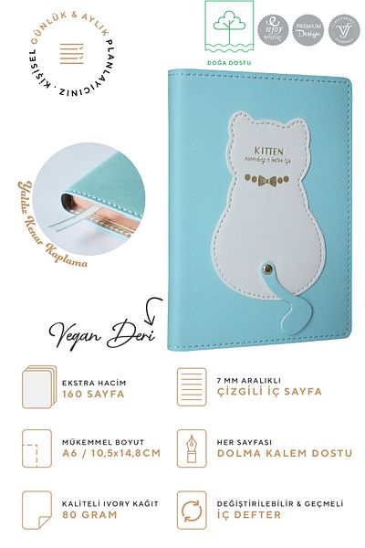 Victoria's Journals Caiet A6 cu 96 de coli cu cataramă