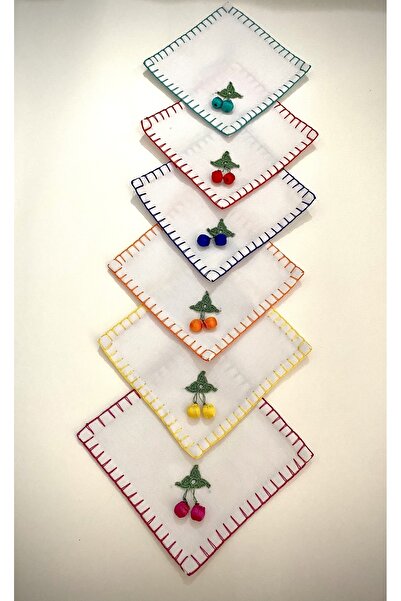 NehiripekHome REnkli pompon presentation cup pad cocktail napkin