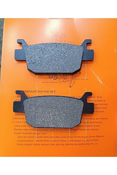 ARASMOTO Beatrix 150 Arka Fren Balatası Kaliteli - Uyumlu