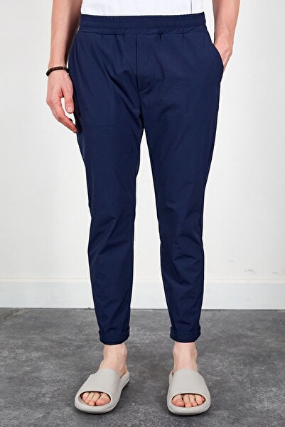 Manche Lacivert Jagger Erkek Pantolon