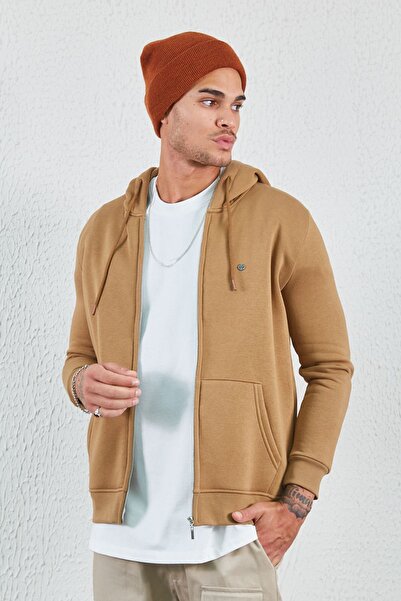 Manche Toprak με κουκούλα Φούτερ με φερμουάρ Toprak