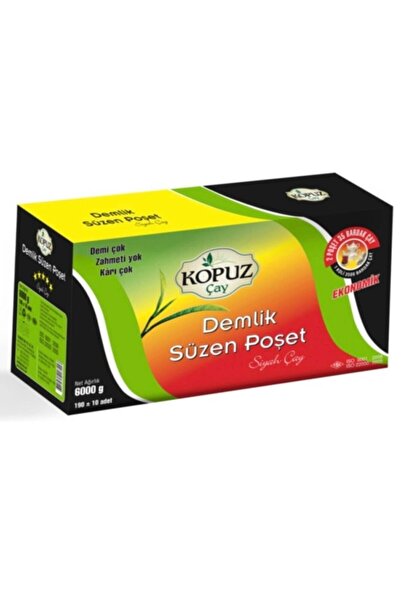 Kopuz Çay Demlik Süzen Poşet Çay 6kg