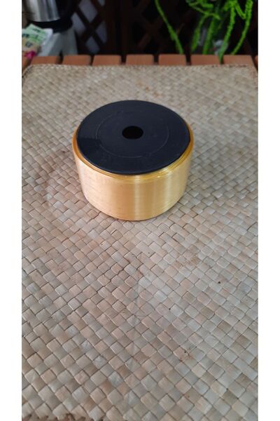 YağmurCicek 50mm×50mt Sarı Renk Rabant-balon Ipi