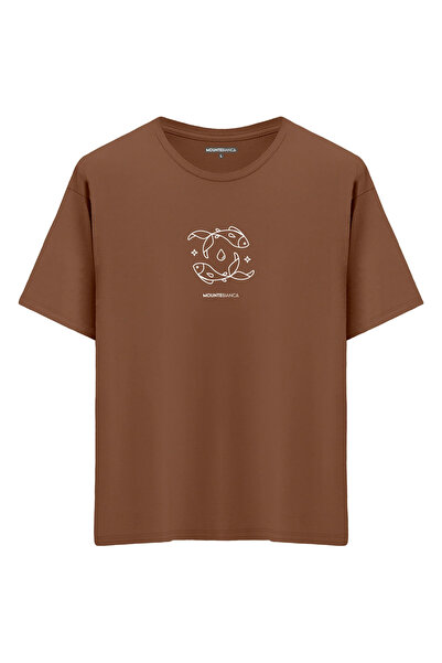 Mounte Bianca Unisex riba - Oversize kroj T-shirt