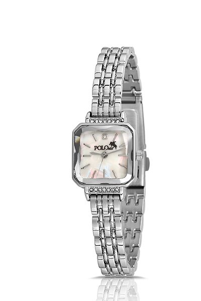 Polo Air Vintage Silver Women's Wristwatch - Pl-1498B1X