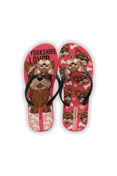 İpanema Flip Flops pentru copii Dogmania Fuchsia 25/34