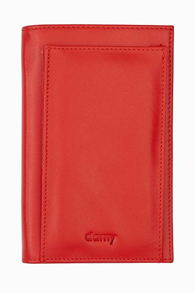 DAMY Men's and Women's Note Holder Leather Card Holder - 709