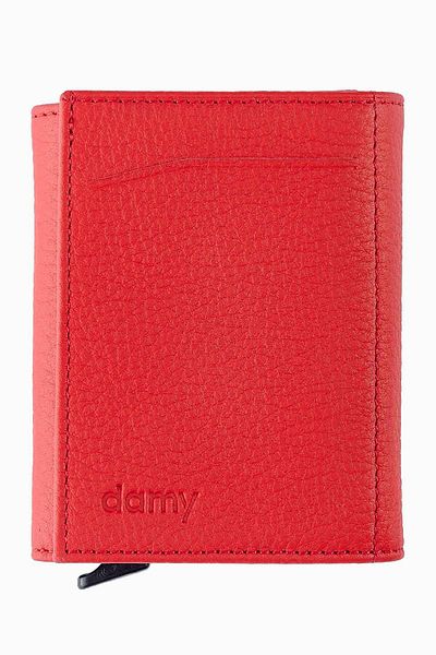 DAMY Men's and Women's Leather Wallet - Card Holder, Model 626