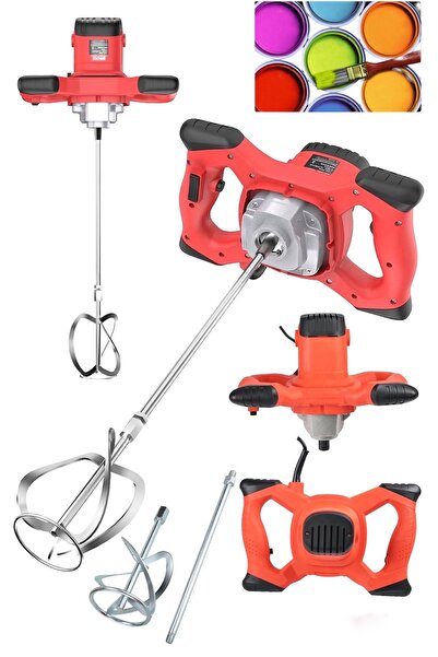 DYNAMİC MAX 4200vf Bakır Sargı 6 Devir Ayarlı Elektrikli Alçı Boya Ve Harç Karıştırıcı Mikser