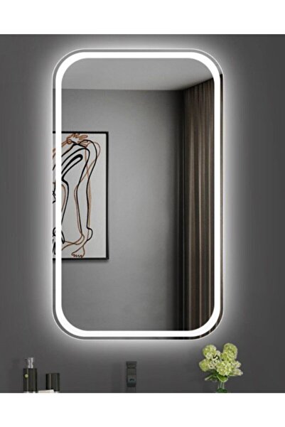GLOBAL LED MIRROR 60x80 cm Ledli Ayna Dresuar Hol Koridor Duvar Salon Banyo W...