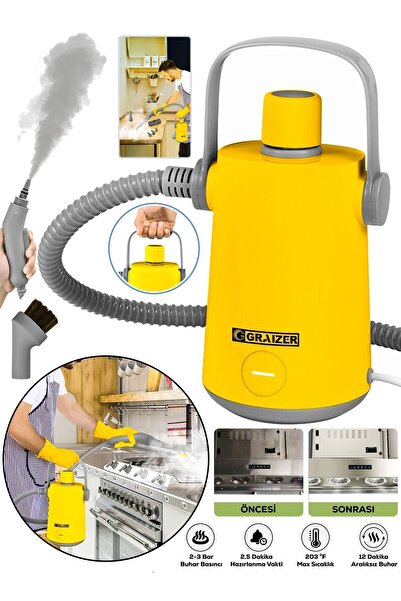 Graizer Alman S 01 EasyFix Series Profesyonel Buharlı Temizleyici Buharlı Temizlik Makinesi