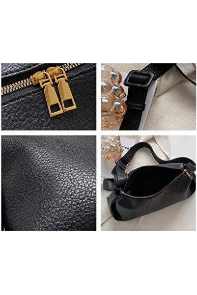 HONEY BAG Paphos Cylinder Model Soft Faux Leather Handle Bag