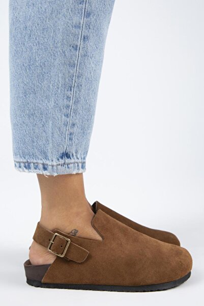 Manijero Holly 2 Women - Δερμάτινα γνήσια πέδιλα με πόρπη με ζώνη