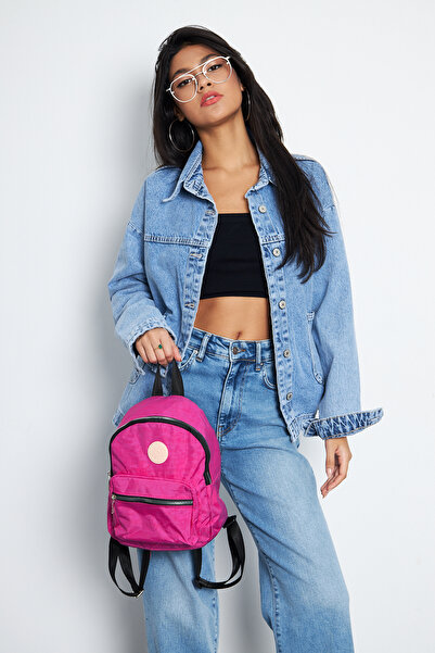 BDR SUYA DAYANIKLI 2 CEPLİ GÜNLÜK KADIN SIRT ÇANTASI