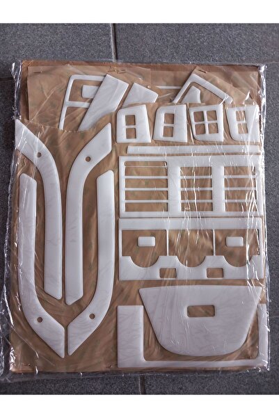 ELA Beyaz tempra tipo maun kaplama full set uyumlu