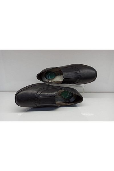 Muya Women's Black Leather Shoes