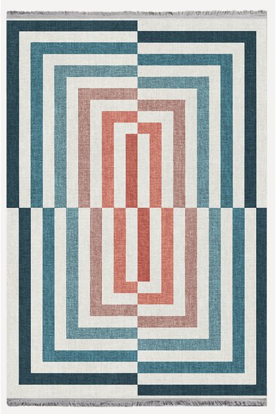 kilim home Mars 2189 Prugasti šareni moderni tkani tepih