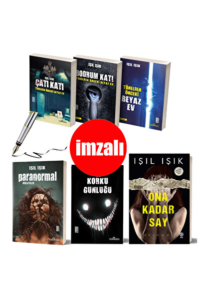Sia Kitap Işıl Işık İmzalı Tüm Kitaplar - 6 Kitap (Ayraç Hediyeli)