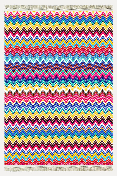 kilim home Kilim din bumbac 76, multicolor, stil etnic boem, bază din bumbac