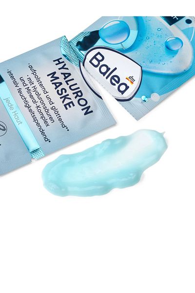 BALEA Hyaluron Face Mask 16 ml 2 Pieces (2X8 ml)