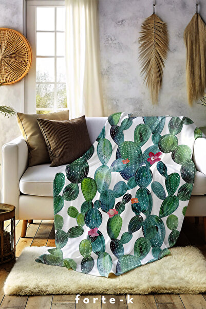 Fortek Home Digital Printed Fleece Blanket - Fleece Blanket - 130X160 cm