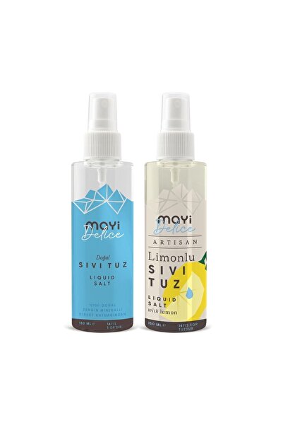 Mayi Tuz Sade Ve Limonlu Sıvı Tuz Paketi