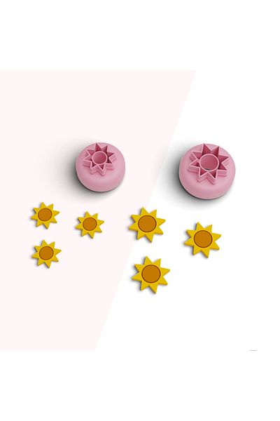 brocutters Mini Polymer Sun Clay - Ceramic, Cake Ornament and Jewelry Cut, No:366
