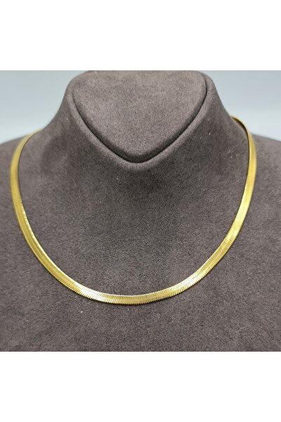 SONER ERSOY KUYUMCULUK Vip Özel Seri Italyan Kalın Balık Sırtı Zincir Kolye-a...