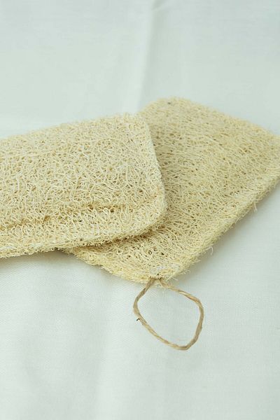 JOJOMIA Natural Pumpkin Dishwashing Fiber, Double Sided, Organic, Herbal, Eco-Friendly Effective Cleaning (1 Pc)