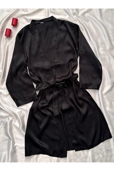 Lena Homewears Rochie de damă din satin - Design Kimona Dowry