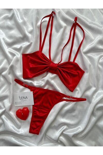 Lena Homewears Бралет з бантиком - Жіночий бюстгальтер - Нижня білизна