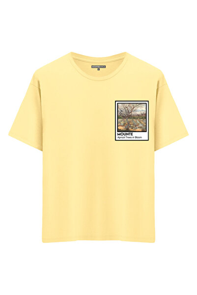 Mounte Bianca Unisex cvetanje - Oversize kroj T-shirt