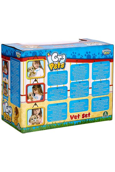 Famosa مجموعة دمى تفاعلية فاخرة من Emotion Pets Cry Pets Veterinarian | الفئة العمرية: من 3 إلى 8 سنوات