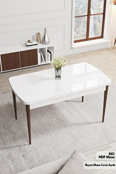 Canisa Concept Canisa Rio Serisi 1.sınıf Mdf Açılabilir Mutfak Masası,yemek M...