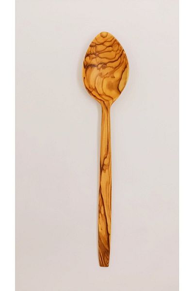 DİLEK AHŞAP HEDİYELİK VE YÖRESEL Olive wood food spoon 24 cm