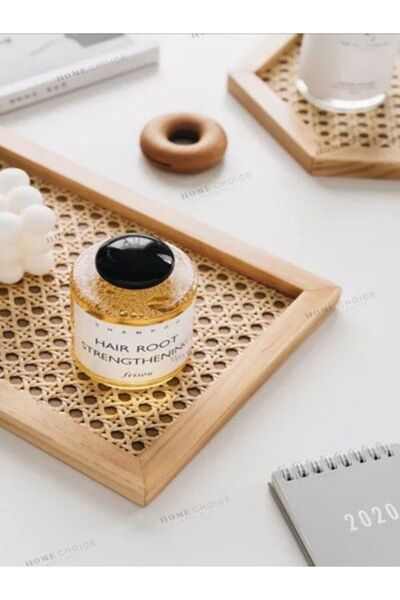 metre dizayn Hazeran Tray, Presentation Tray, Decorative Box, Rattan Presentation Holder Mtr547