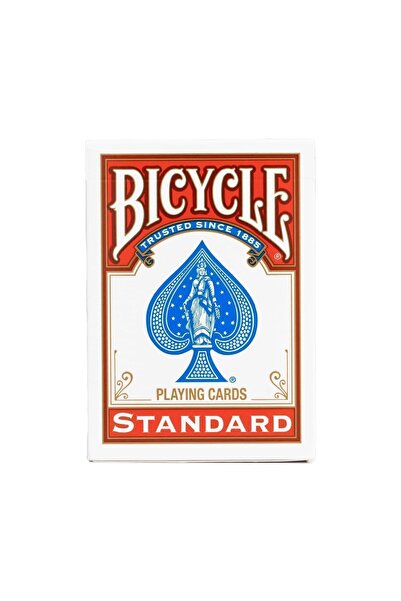 Bicycle Standard Çift Deste Oyun Kartı-iskambil Kağıdı (2 Adet Kırmızı)