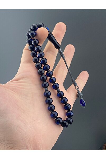 tesbihay شرابة كازازاز محبوكة يدويًا باللون الفضي العنبر الناري