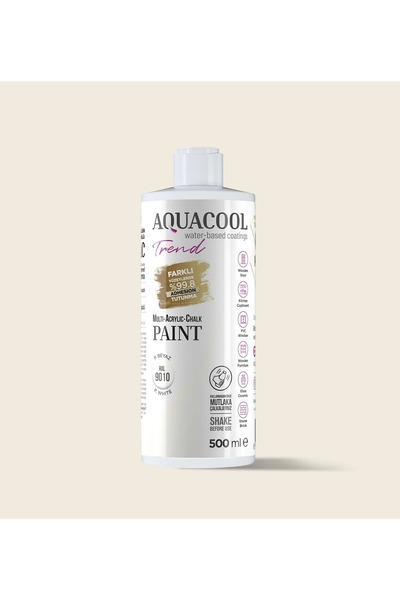 Aquacool Trend MAC Boya RAL 9010 P. Beyaz 500ml