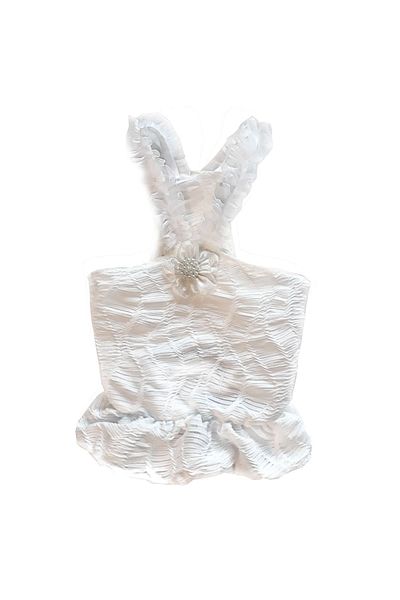 Alphadog Design Wedding Dress - Bride Pet Model
